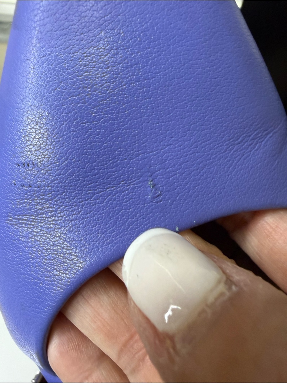 Kurt Geiger Lavender Crystal-Strap Pointed Mules - Picture 4 of 6